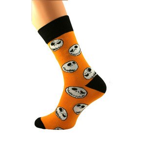 Pánské ponožky Bratex Popsox Halloween 5650 fialová 39-42