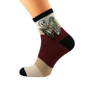 Dámské ponožky Bratex Popsox Halloween 5643, 36-41 czarny 36-38