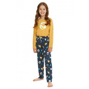 Dívčí pyžamo 2616 Sarah yellow - TARO žlutá 140