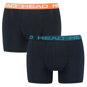 2PACK pánské boxerky HEAD tmavě modré (701202740 002) XL