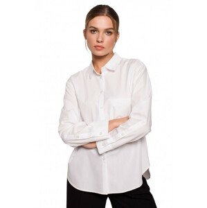 S276 Klasická košile s límečkem - bílá EU S