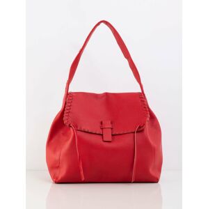 Dámská velká taška s klopou PF1507 - FPrice červená one size