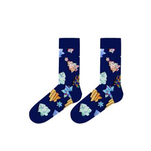 Dámské ponožky JOHN FRANK WJFLSFUN-CH19 UNI Modrá