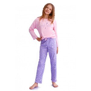 Dívčí pyžamo 2649 Livia pink - TARO růžová 158
