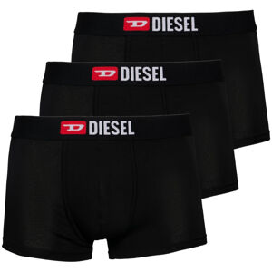 3PACK pánské boxerky Diesel černé (00ST3V-0WAWD-E4101) L