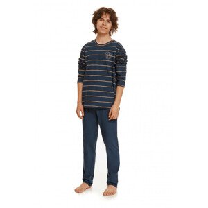 Chlapecké pyžamo 2625 Harry dark blue - TARO tmavě modrá 146