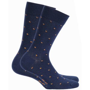 Vzorované pánské ponožky PERFECT MAN-CASUAL NAVY 45/47