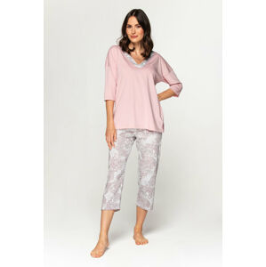 Dámské pyžamo - 578 růžová XL