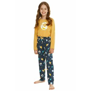 Dívčí pyžamo Sarah žluté žlutá 110