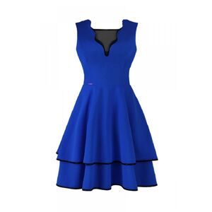 Dámské šaty Dona - Jersa královská modř 54