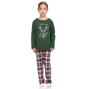 Vamp - Pohodlné dětské pyžamo 15723 - Vamp green forest l