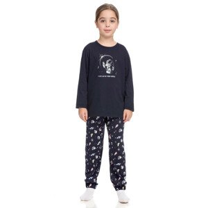Vamp - Dětské pyžamo s dlouhým rukávem BLUE XS 15649 - Vamp
