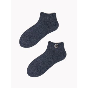 Dámské ponožky YO! SK-01 s ozdobnými kamínky mix barev-mix designu Univerzální