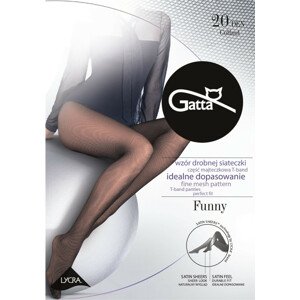 Dámské matné punčochové kalhoty FUNNY - Lycra, 20 DEN CAFFE2 2-S