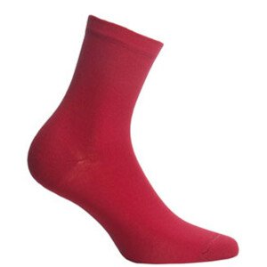 Hladké dámské ponožky PERFECT WOMAN  červená 33/35