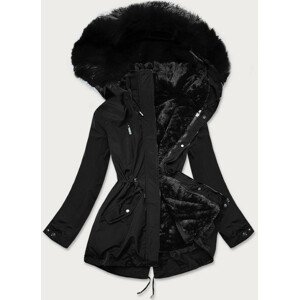 Ćerná dámská zimní bunda (W553) černá S (36)