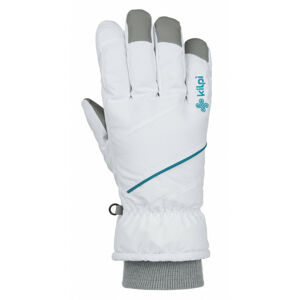 Unisex lyžařské rukavice Tata-u bílá - Kilpi M