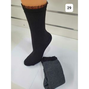 Dámské ponožky se vzorem 29 GRAFITOWY UNIWERSALNY
