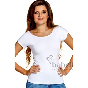 Dámské tričko Kiti white - BABELL bílá XL