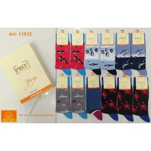 Unisex ponožky 11012 směs barev 39-44