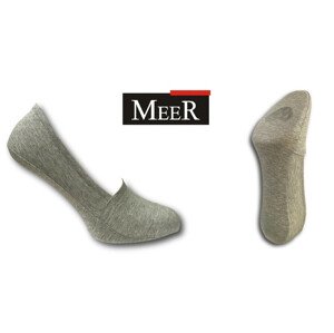 Pánské ponožky mokasínky - laserové šedá 41-44