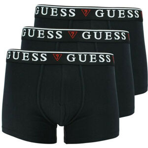 3PACK pánské boxerky Guess černé (U97G01JR003-A996) M