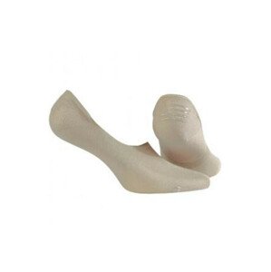 Pánské ponožky mokasínky se silikonem Bílá 39-42