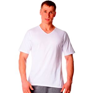 Pánské tričko 201 new plus white - CORNETTE bílá 5XL