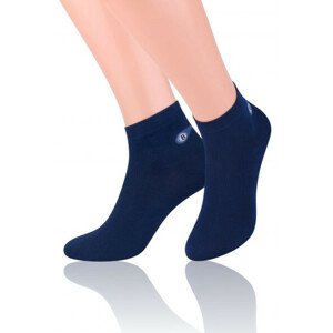 Pánské ponožky 046 dark blue - Steven tmavě modrá 44/46
