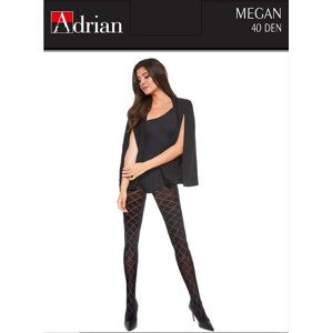 Dámské punčochové kalhoty Adrian Megan 40 den 2-4 nero 3-M