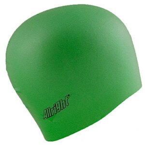 Silikonová plavecká čepice Allright zelená NEUPLATŇUJE SE