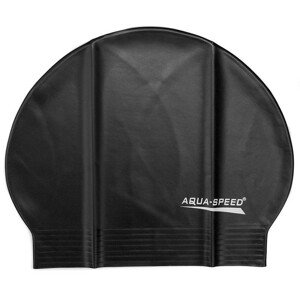 Plavecká čepice Aqua-Speed Soft Latex 07 černá NEUPLATŇUJE SE