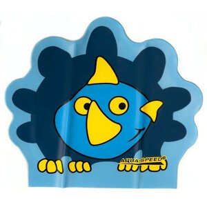 Aqua-Speed latexová plavecká čepice ZOO Dino Junior blue dětské NEUPLATŇUJE SE