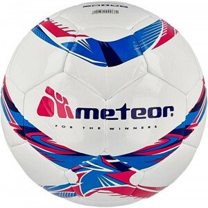 Meteor 360 Lesklý fotbalový míč bílý MS 00070 05.0
