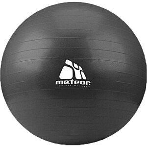 Gymnastický míč 75 cm s pumpičkou černý 31134 - Meteor  NEUPLATŇUJE SE