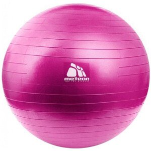 Gymnastický míč 55 cm s pumpičkou růžový 31132 - Meteor NEUPLATŇUJE SE