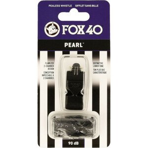 Píšťalka Pearl Fox 40 + šňůra černá NEUPLATŇUJE SE