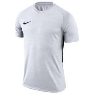 Nike Y NK Dry Tiempo Prem JSY SS Juniorské fotbalové tričko 894111-100 L (147-158 cm)