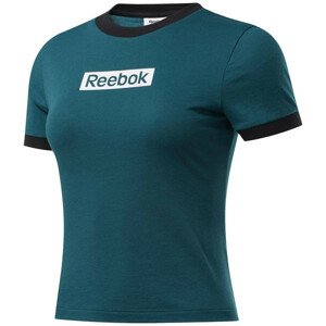 Dámské tričko Training Essentials Linear Logo Slim W FK6679 - Reebok M