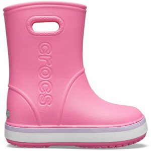 Dětské gumáky Crocs Crocband Rain Boot Jr 205827 6QM 33-34
