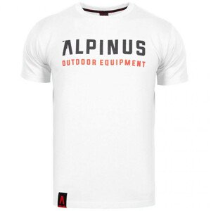 Pánské tričko Alpinus Outdoor Eqpt. bílá M ALP20TC0033 XL