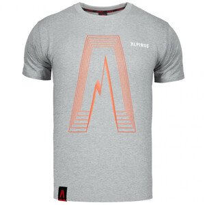 Pánské tričko Alpinus Altai grey M ALP20TC0035 S