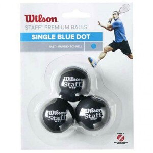 Squashové míče Wilson Staff Single Blue Dot WRT618000 N/A