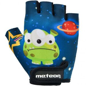 Dětské cyklistické rukavice Meteor Cosmic Junior 26181-26182-26183 S