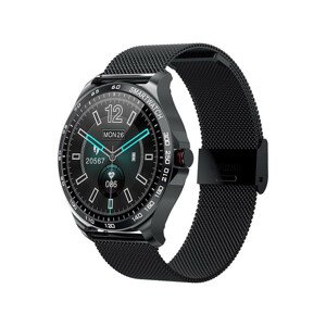 Hodinky, chytré hodinky Garett Women Maya černé, ocelové NEUPLATŇUJE SE