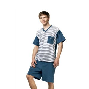 Pánské pyžamo Kuba Gentelmen 2071 kr/r směs barev XL-170/114/98-102