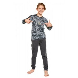 Chlapecké pyžamo 454/118 Air force - CORNETTE grafitová 134/140