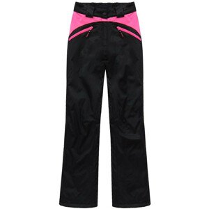 Černo-růžové lyžařské kalhoty (QS189) černá XXL (44)
