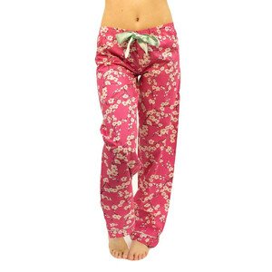 Dámské kalhoty na spaní Molvy růžové (KT-006) L