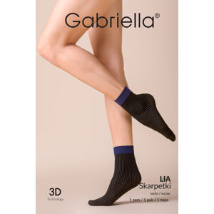 Dámské ponožky Gabriella Lia code 519 nero UNI